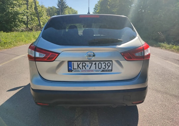 Nissan Qashqai cena 52500 przebieg: 152453, rok produkcji 2014 z Kraśnik małe 191